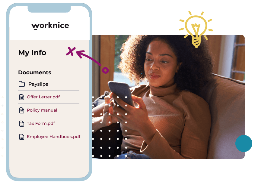 Employee HR self service from any device