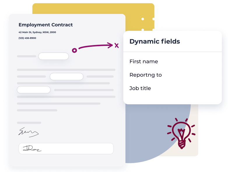 Dynamic fields and smart compliant contracts out of the box