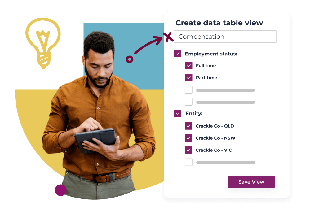 filtering Worknice data tables