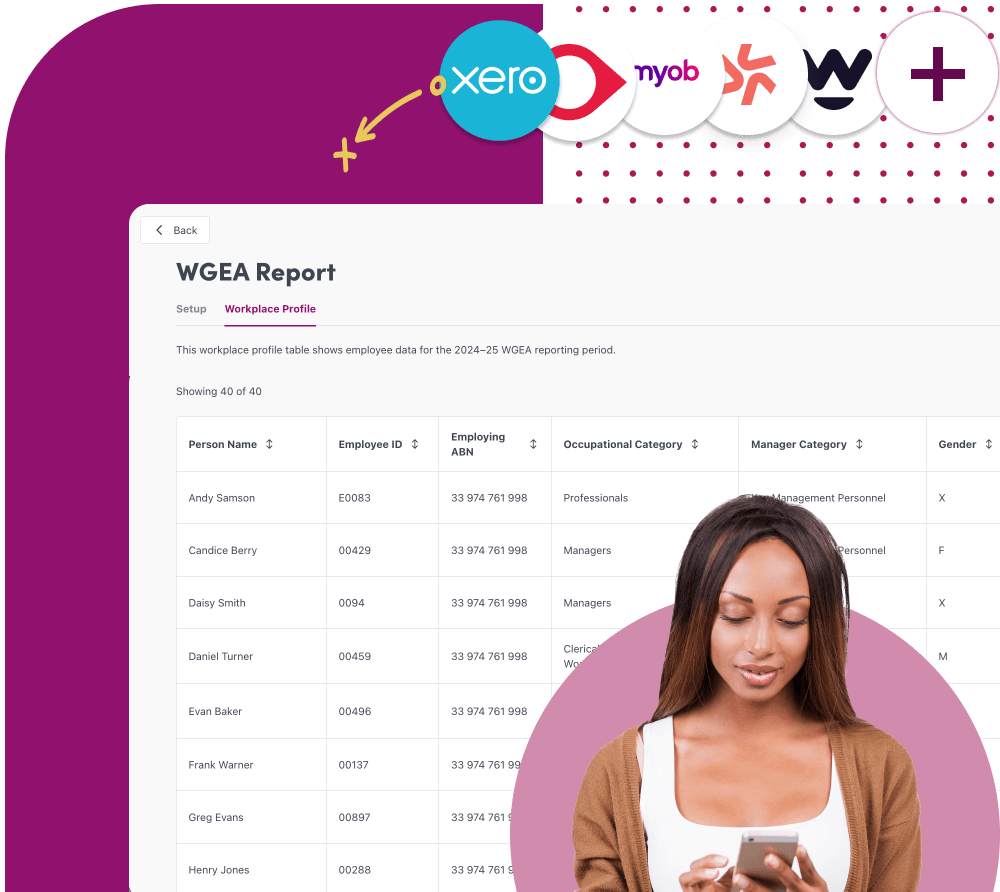 connect your apps to unify people data for WGEA reporting